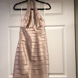 Bcbg satin mini dress